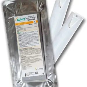 4 pack APIVAR - Varroa Mite Treatment