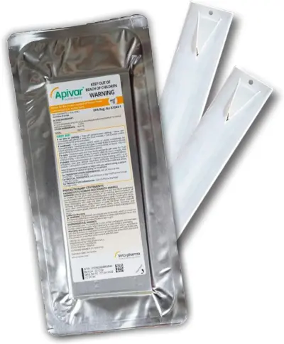 4 pack APIVAR - Varroa Mite Treatment