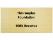 FOUNDATION COMB HONEY 5 5/8